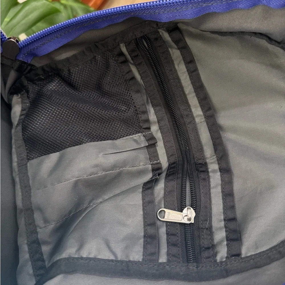 The‎ North Face Gray and Purple Outdoor Backpack Jester